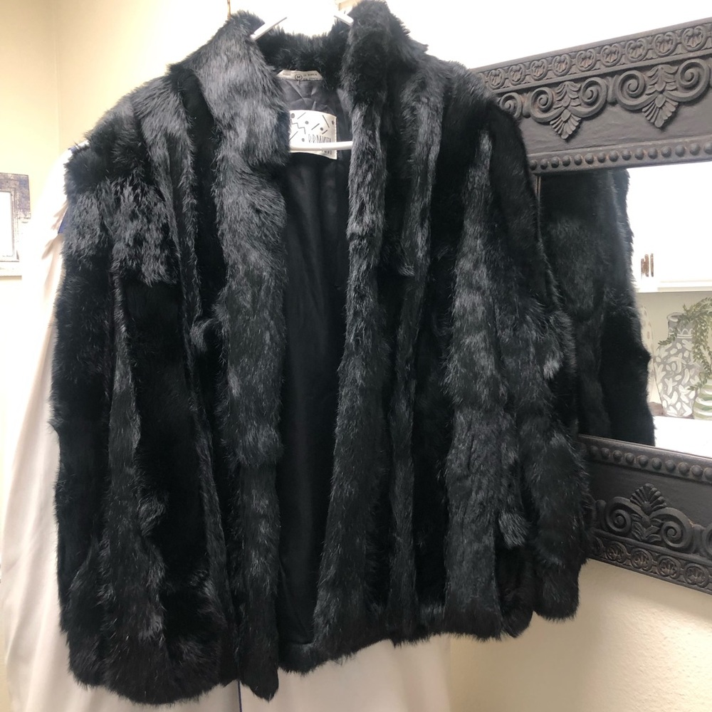 BB DAKOTA RABBIT FUR COAT